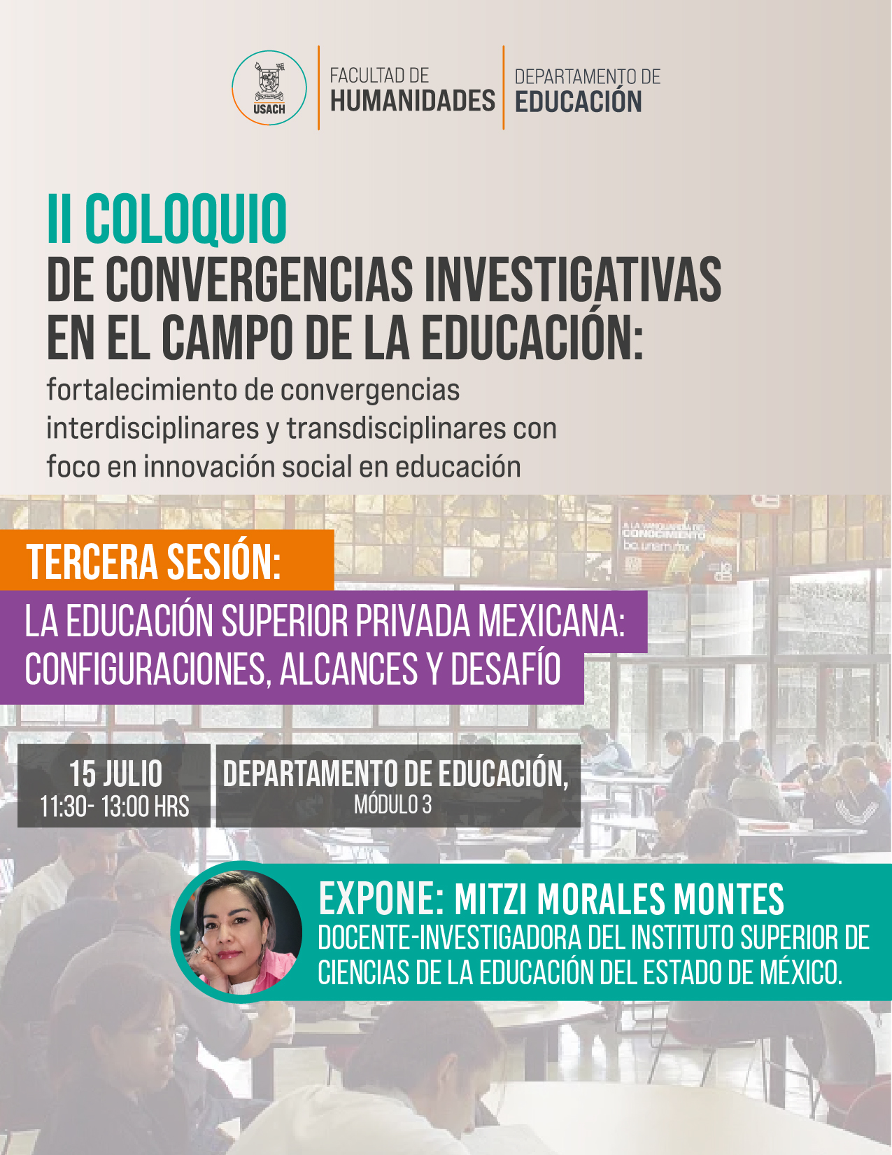Afiche de la actividad