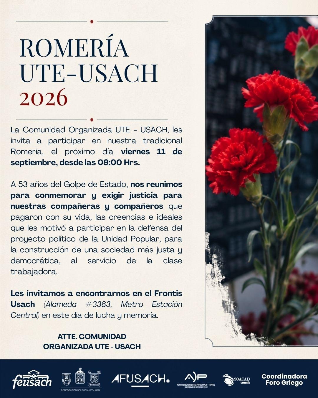 Afiche de la actividad