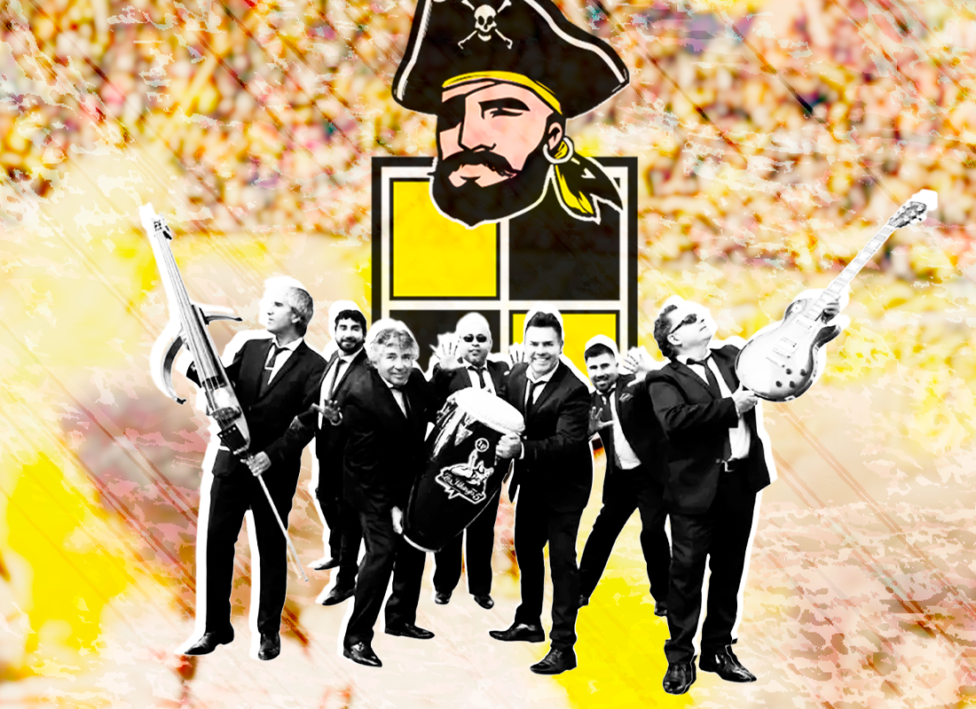 Los Viking 5 y el escudo de Coquimbo Unido