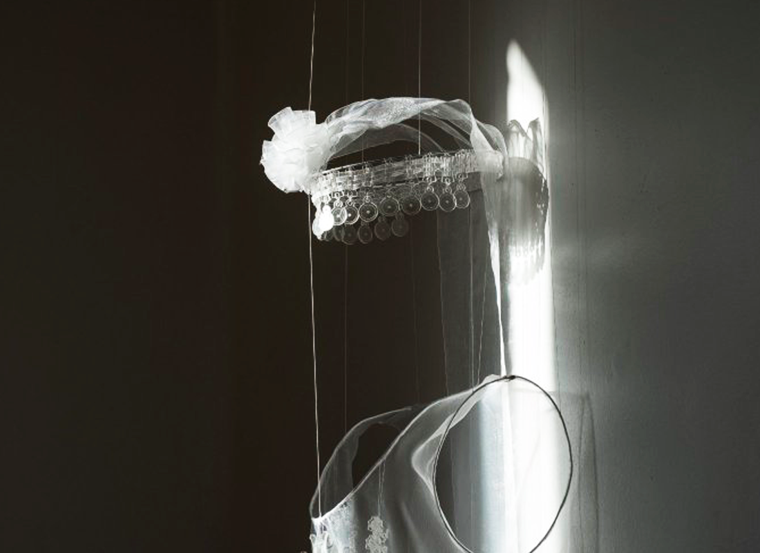 Fotografía de la intervención artística