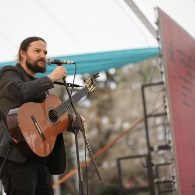 Interpretación musical en el escenario