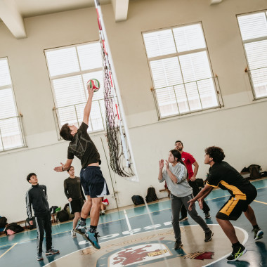 Partido de voleibol