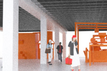 Model of the acoustic resonator