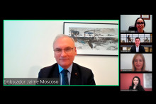 Captura de pantalla de webinar