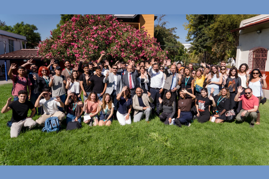 Autoridades Usach reciben a  estudiantes internacionales 2025