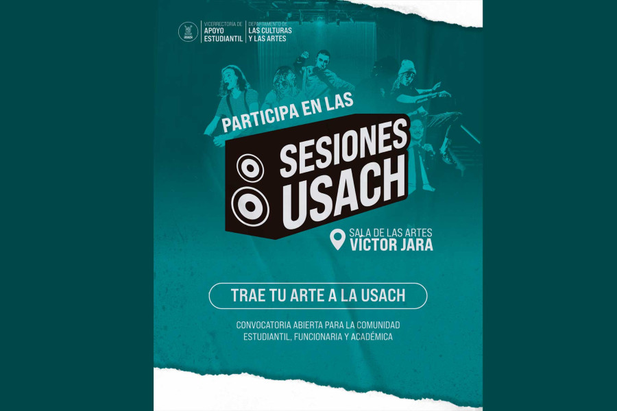 Afiche Sesiones Usach