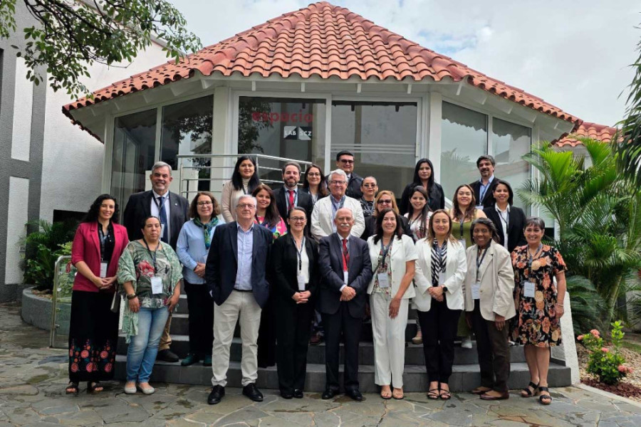 Expertas y expertos en salud reunidos en Bolivia 