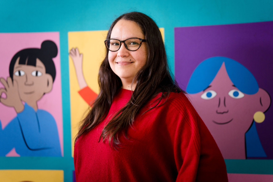 Gaby Castro, jefa del Departamento de Inclusión y Derecho a la Diferencia, de la Vicerrectoría de Calidad de Vida, Género, Equidad y Diversidad.