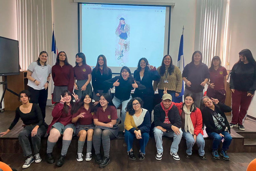 estudiantes de Pedagogía en Castellano y a jóvenes de enseñanza media interesados en el mundo del cómic, el manga y la animación