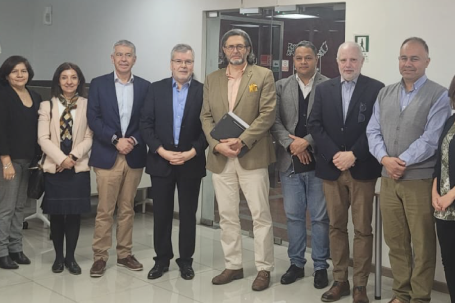 En el marco del proceso de rediseño curricular y actualización de los programas acEn la imagen aparecen académicos de la FAE -USACH y destacados ejecutivos profesionales de empresas de auditoría externa y empresas del mercado.