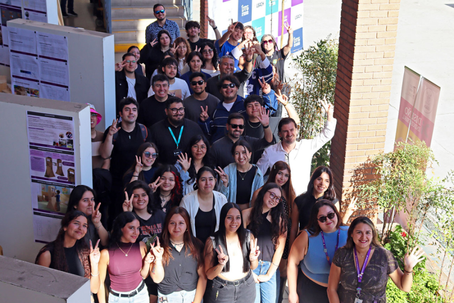 En la imagen se muestran estudiantes que participaron de la actividad