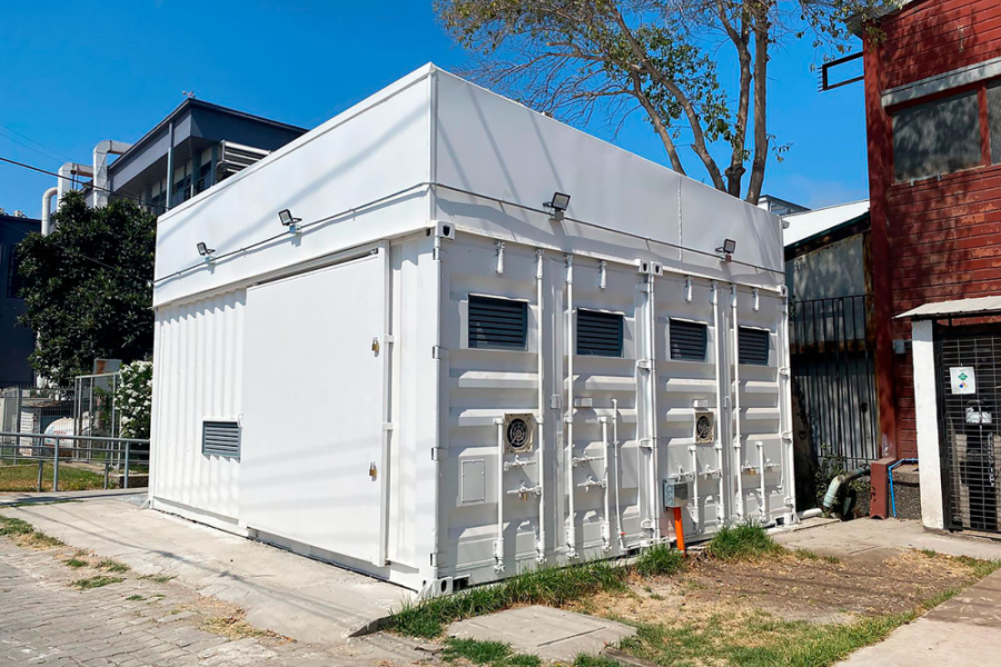 La imagen muestra la infraestructura de la nueva planta de Nitrógeno