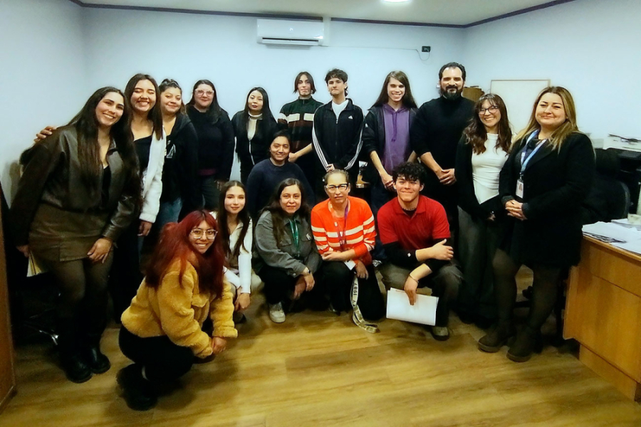 Foto grupal de la actividad