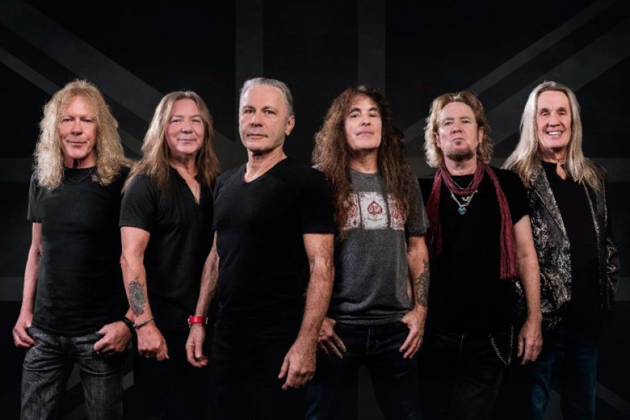 Foto de la banda Iron Maiden.